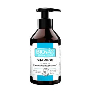 Biovax Keratyna + Jedwab, regenerujący szampon do włosów, 200 ml
