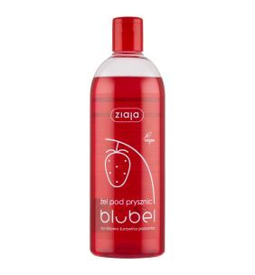 Ziaja Blubel, żel pod prysznic, żurawina-poziomka, 500 ml