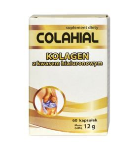 Colahial, kapsułki z kolagenem z kwasem hialuronowym, 60 szt.