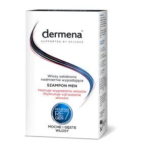 Dermena Hair Care, Men, szampon hamujący wypadanie i stymulujący odrastanie włosów, 200 ml