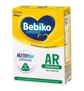 Bebiko Extracare AR, żywność specjalnego przeznaczenia dla niemowląt od urodzenia, 350 g