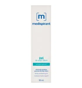 Medispirant, żel do stóp i dłoni antyperspirant, 50 ml