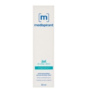 Medispirant, żel do stóp i dłoni antyperspirant, 50 ml