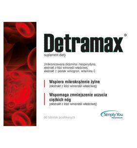 Detramax, tabletki powlekane, 60 szt.