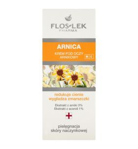 Flos-Lek Pharma Arnica, krem pod oczy arnikowy, 30 ml