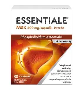 Essentiale Max, 600 mg, kapsułki, 30 szt.