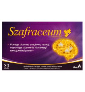 Szafraceum, tabletki powlekane, 30 szt.