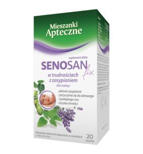 Senosan fix, mieszanka ziołowa w saszetkach, 1,7 g, 20 szt.