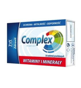 Zdrovit Complex Witaminy i Minerały, tabletki powlekane, 56 szt.