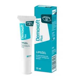 Demoxoft Plus, lipożel do specjalistycznej ochrony i pielęgnacji powiek, 15 ml
