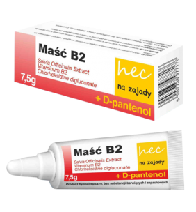 Masc B2 hec, na zajady, 7,5 g
