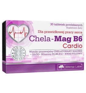 Olimp Chela-Mag B6 Cardio, tabletki powlekane, 30 szt.