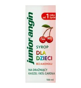 Junior angin, syrop dla dzieci, 100 ml