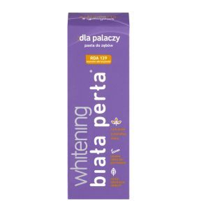 Biała Perła, wybielająca pasta do zębów, dla palaczy, 75 ml