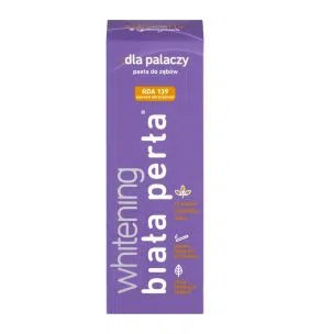 Biała Perła, wybielająca pasta do zębów, dla palaczy, 75 ml