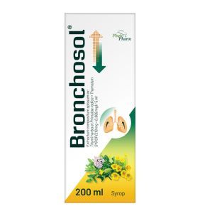 Bronchosol, (218 mg+0,989 mg)/5 ml, syrop, 200 ml