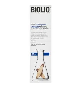 Bioliq 55+, krem intensywnie liftingujący do skóry oczu, ust, szyi i dekoltu, 30ml