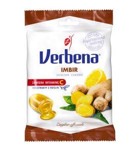 Verbena, cuk.,ziolowe, imbir, 60 g