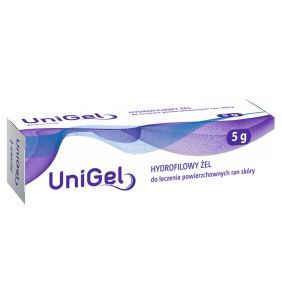 UniGel, żel do leczenia ran,  5 g