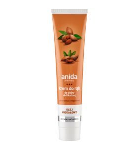 Anida, krem do rąk, glicerynowo-migdałowy, 125 ml