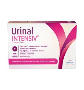 Urinal Intensiv, tabletki, Solidago virgaurea, 20 szt.