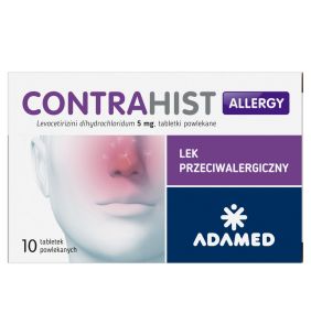 Contrahist Allergy, 5 mg, tabletki powlekane, 10 szt.