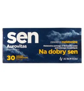 Sen Aurovitas, tabletki powlekane, 30 szt