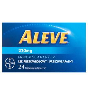 Aleve, 220 mg, tabletki powlekane, 24 szt.