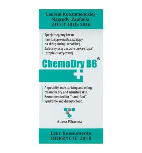 ChemoDry B6, krem nawilżająco-natłuszczający do skóry suchej i wrażliwej, 50 ml