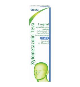 Xylometazolin Teva (Xylomet.123ratio),1mg/ml,aer.d/nosa,10ml