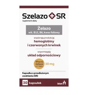 Szelazo + SR, kapsułki o przedłużonym uwalnianiu, 30 szt