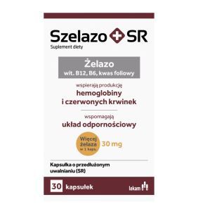 Szelazo + SR, kapsułki o przedłużonym uwalnianiu, 30 szt