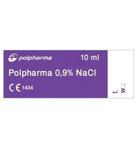 Polpharma 0,9% NaCL,roztwor chlorku sodu,10ml, 100 pojemn.