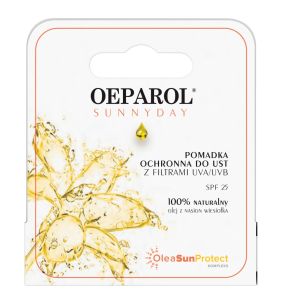Oeparol Sunnyday, pomadka ochronna do ust, UVA/UVB, SPF 25, 4,8 g