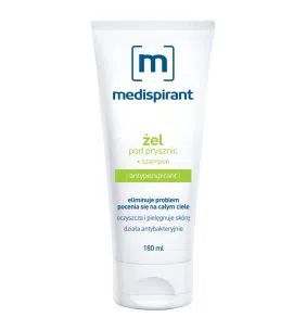 Medispirant, żel pod prysznic + szampon, 180 ml