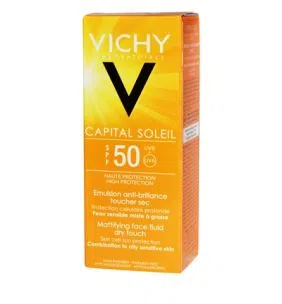 Vichy Capital Soleil, matujący krem do twarzy SPF 50, 50 ml