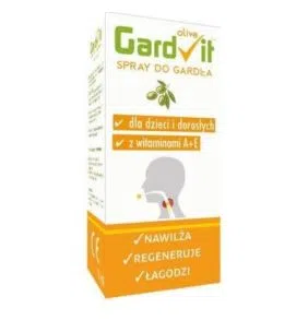 GardVit Olive, spray, do gardla, dla dzieci,doroslych, 15 ml