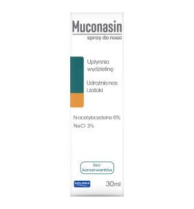 Muconasin, spray, do nosa, 30 ml