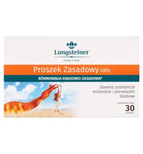 Proszek zasadowy tabs, tabletki, 30 szt.