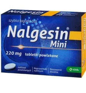 Nalgesin Mini, 220 mg, tabl.powl., 10 szt