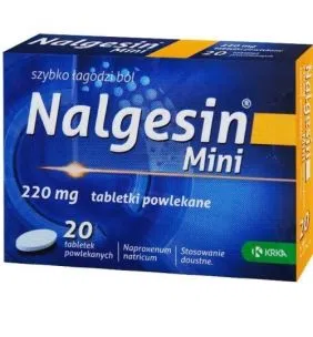 Nalgesin Mini, 220 mg, tabl.powl., 20 szt