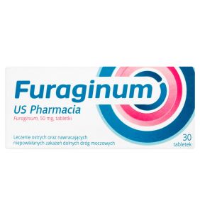 Furaginum US Pharmacia, 50 mg, tabletki, 30 szt.