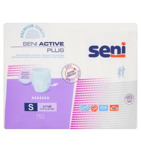 Seni Active Plus, majtki chłonne, rozmiar S, 10 szt.