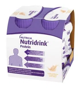 Nutridrink Protein, płyn o smaku waniliowym, 4 x 125 ml