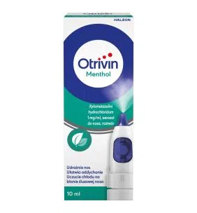 Otrivin Menthol, 1 mg/ml,aer.do nosa, 10 ml