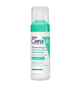 CeraVe, pianka myjąca przywracająca równowagę, skóra normalna i mieszana, 148ml