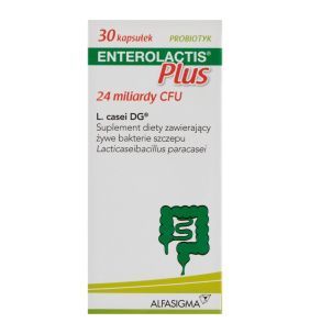 Enterolactis Plus, kapsułki, 30 szt.