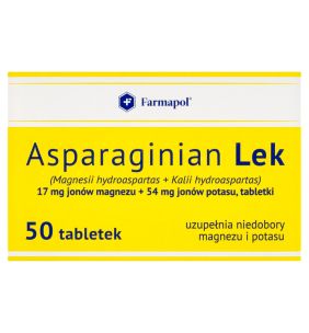 Asparaginian lek, tabletki, 50 szt. 