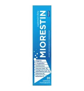 Miorestin, tabl.musuj., 20 szt