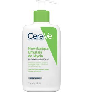 CeraVe, nawilżająca emulsja do mycia dla skóry normalnej i suchej, 236 ml